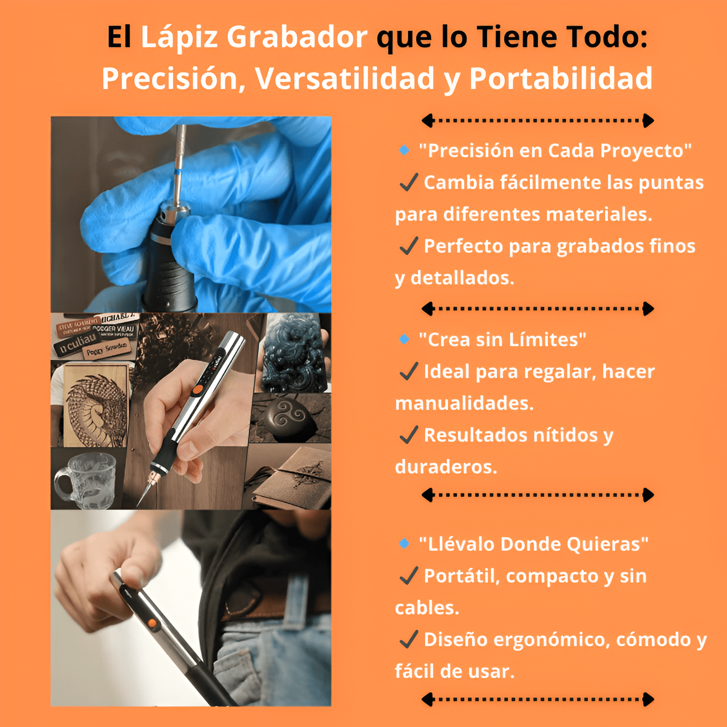 Lápiz Grabador de Alta Precisión